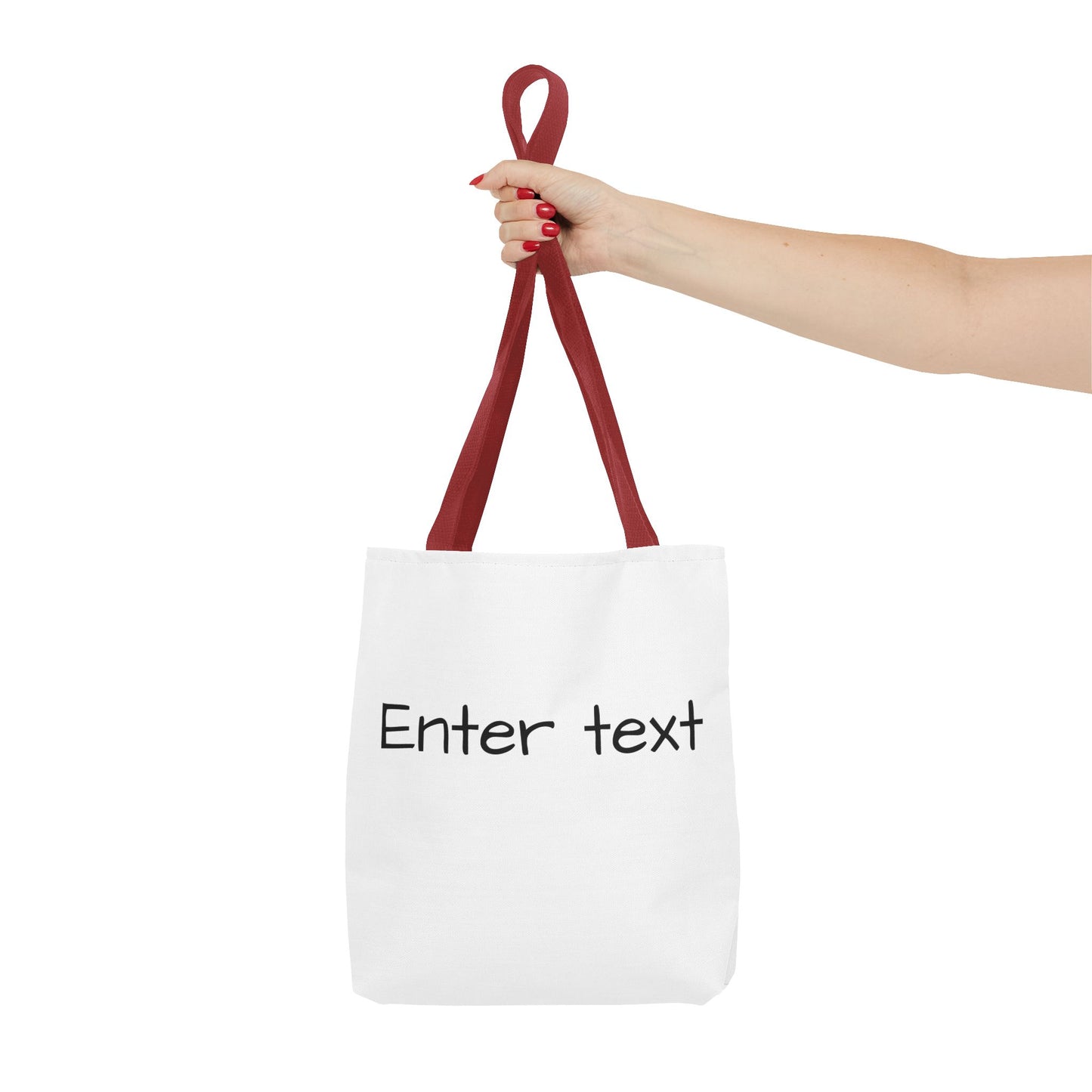 Customizable Text Tote Bag - Perfect for Everyday Use