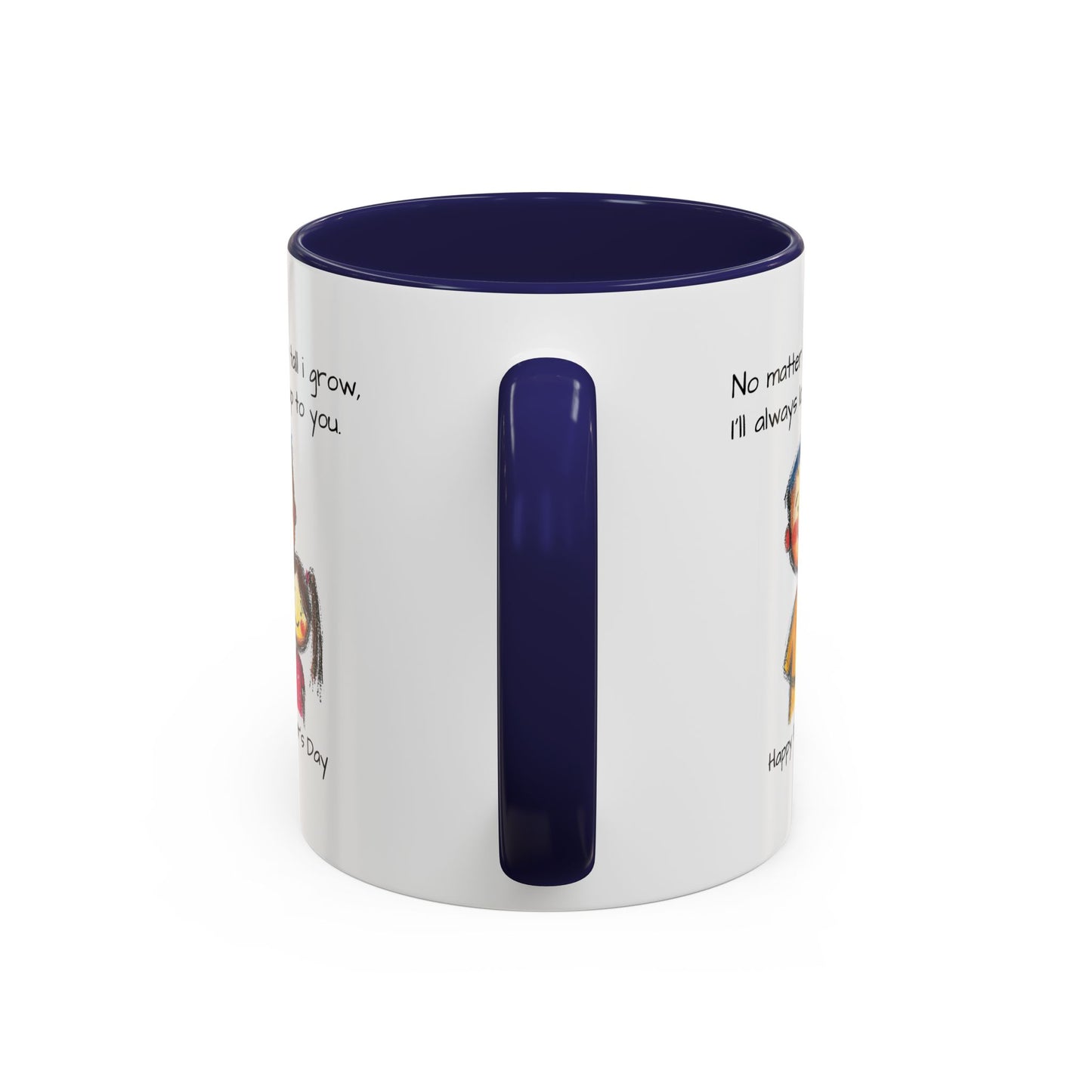 Inspirational Accent Coffee Mug - 11oz, Perfect Gift for Father's day