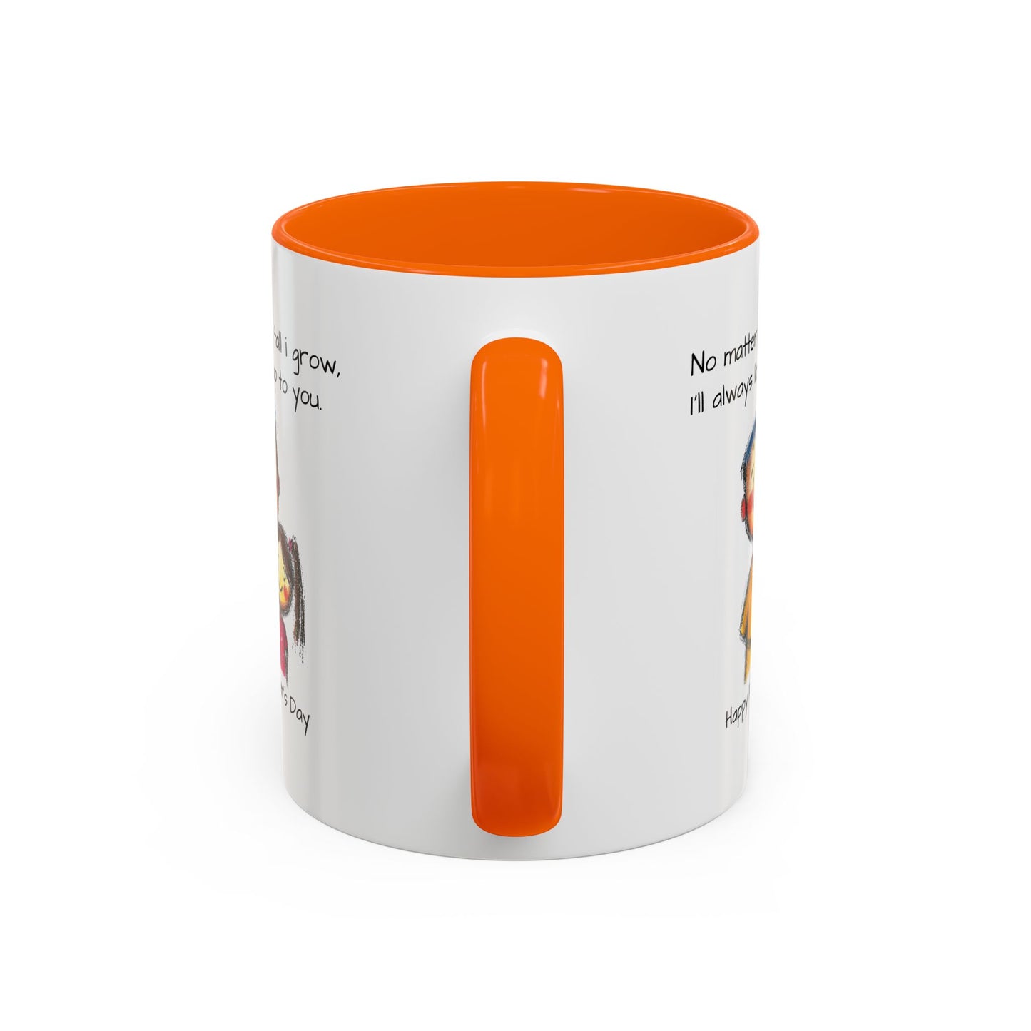 Inspirational Accent Coffee Mug - 11oz, Perfect Gift for Father's day