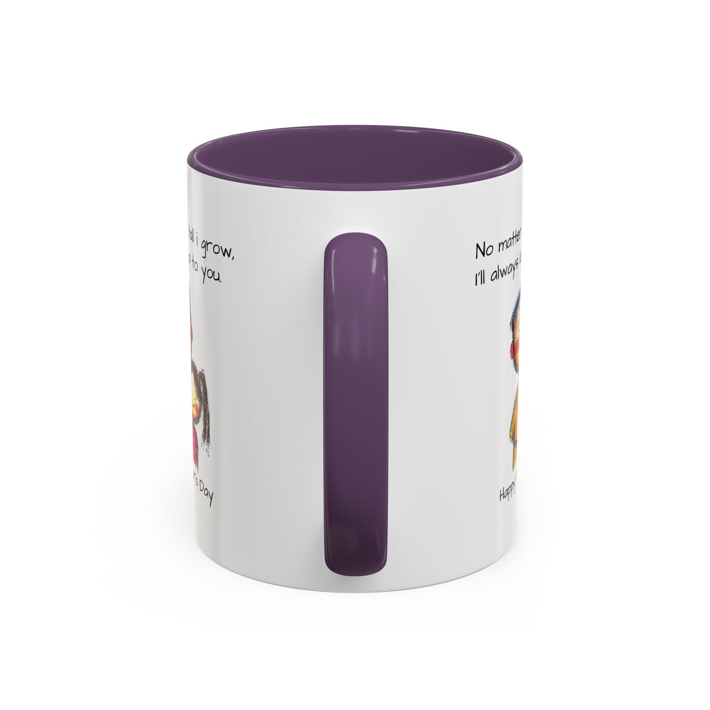 Inspirational Accent Coffee Mug - 11oz, Perfect Gift for Father's day