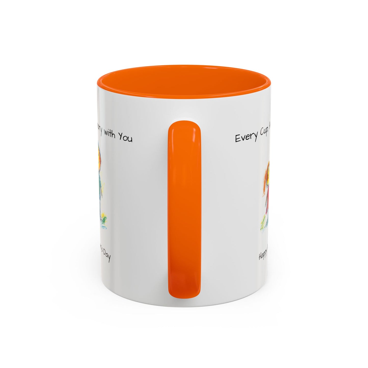 Inspirational Accent Coffee Mug - 11oz, Perfect Gift for Father's Day