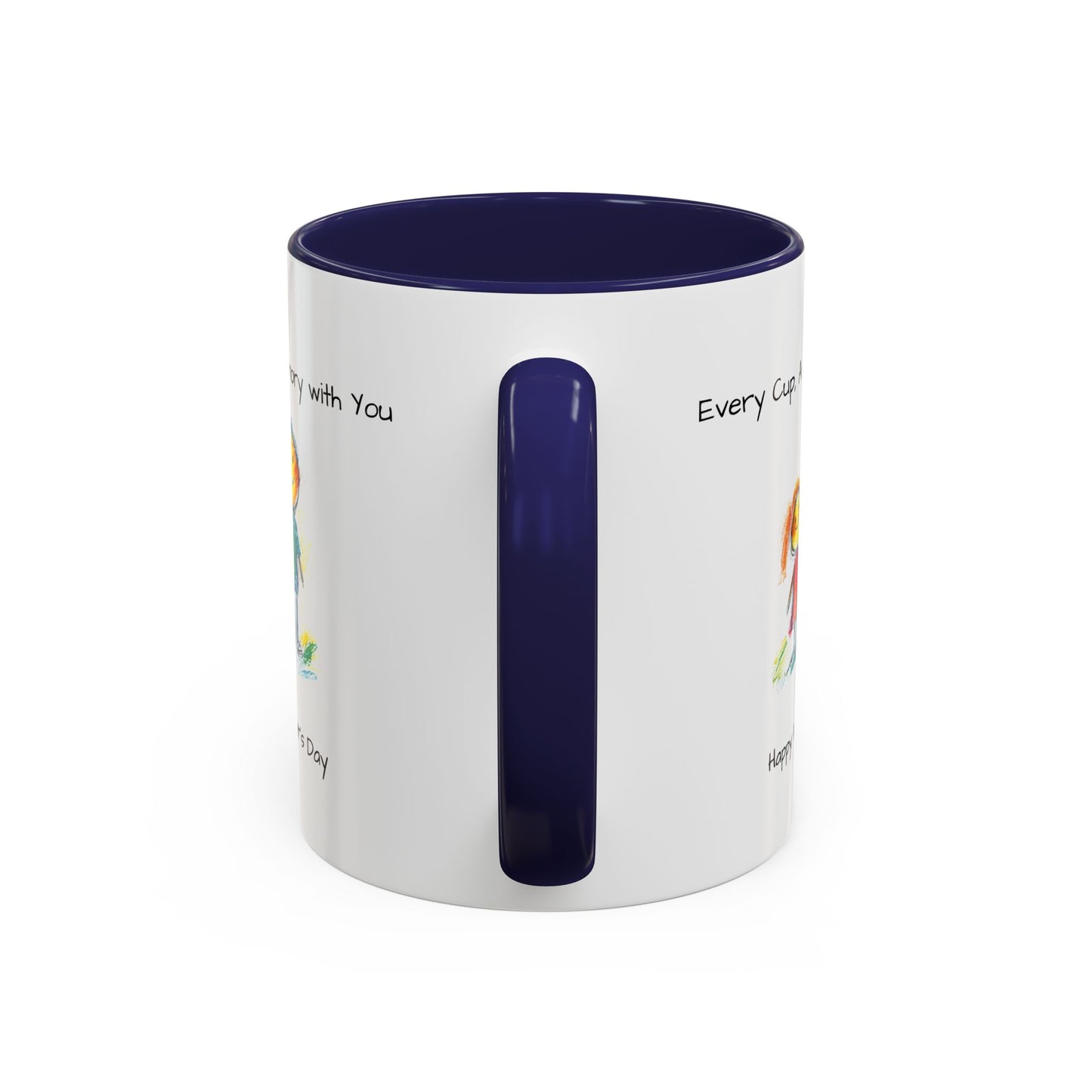 Inspirational Accent Coffee Mug - 11oz, Perfect Gift for Father's Day
