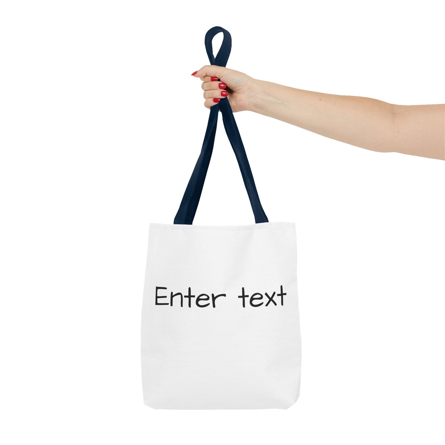 Customizable Text Tote Bag - Perfect for Everyday Use