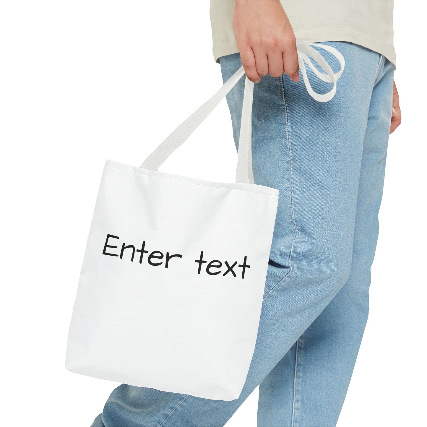 Customizable Text Tote Bag - Perfect for Everyday Use
