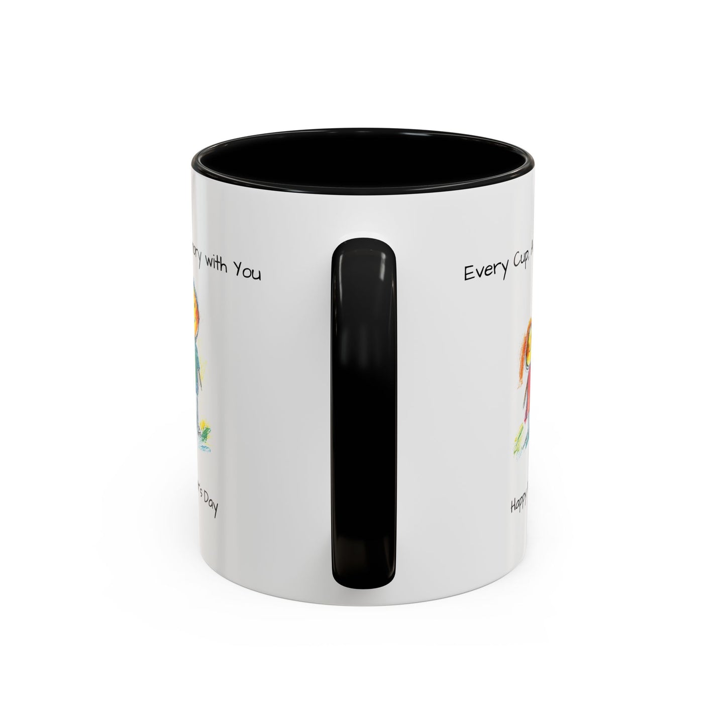 Inspirational Accent Coffee Mug - 11oz, Perfect Gift for Father's Day
