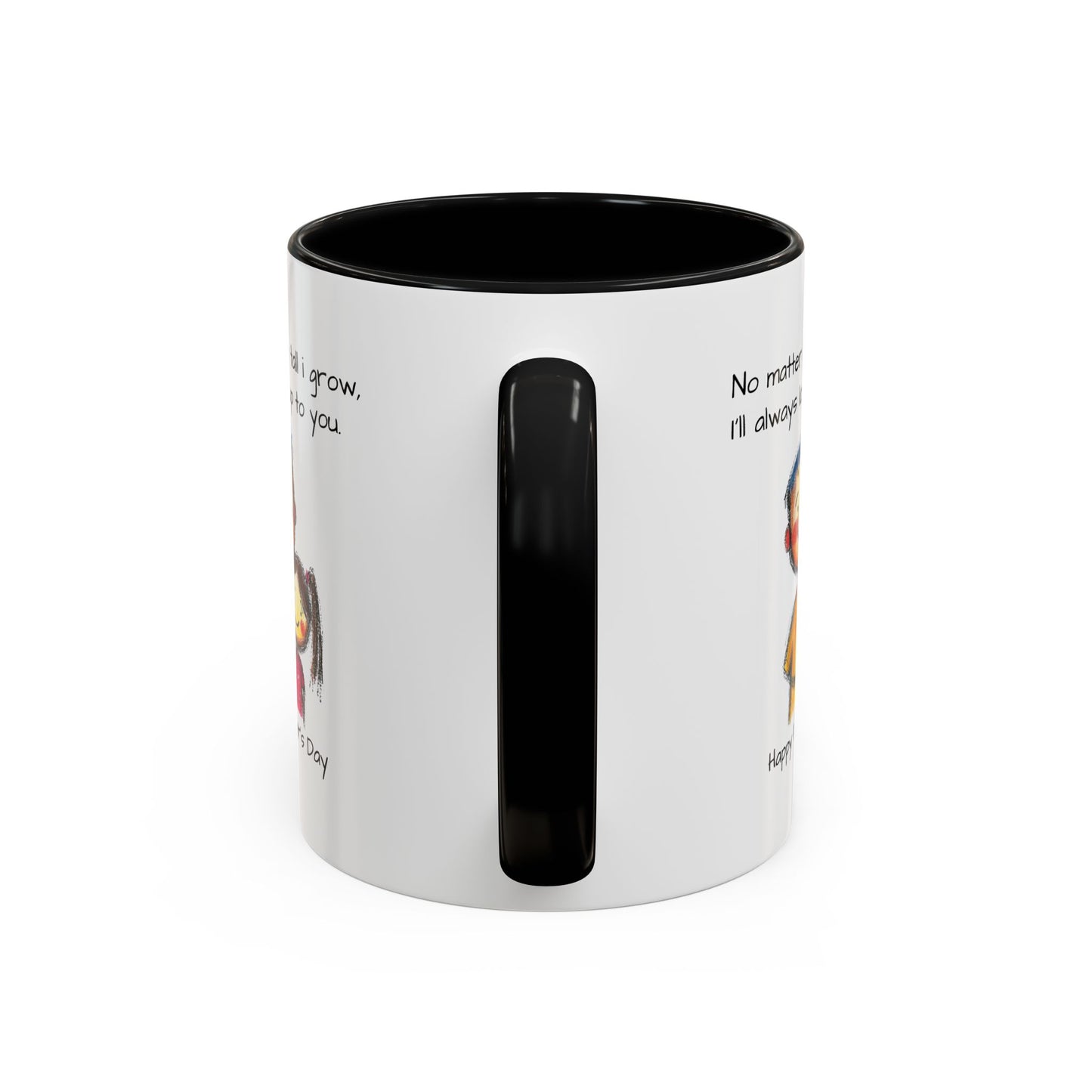 Inspirational Accent Coffee Mug - 11oz, Perfect Gift for Father's day