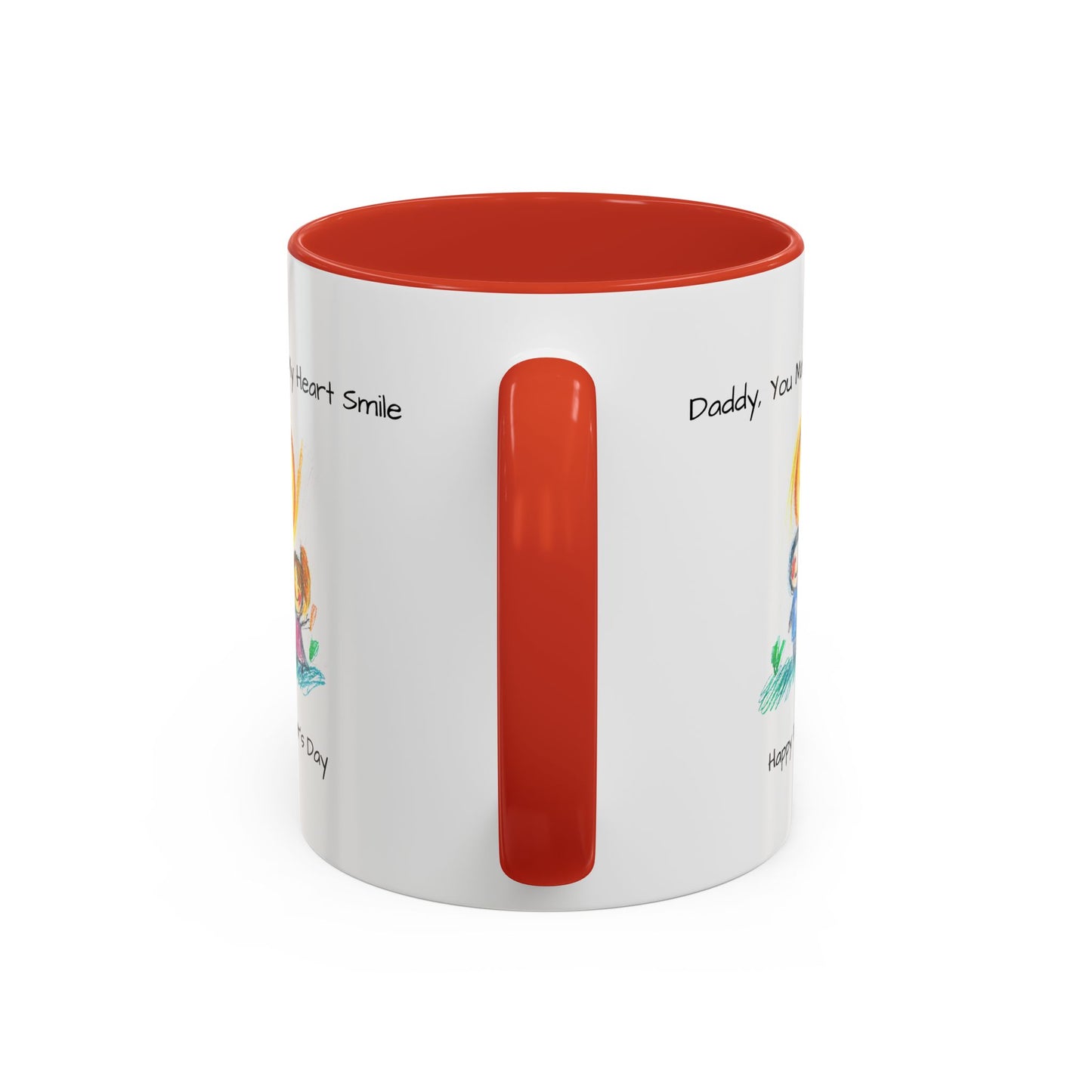 Inspirational Accent Coffee Mug - 11oz, Perfect Gift for Father's Day