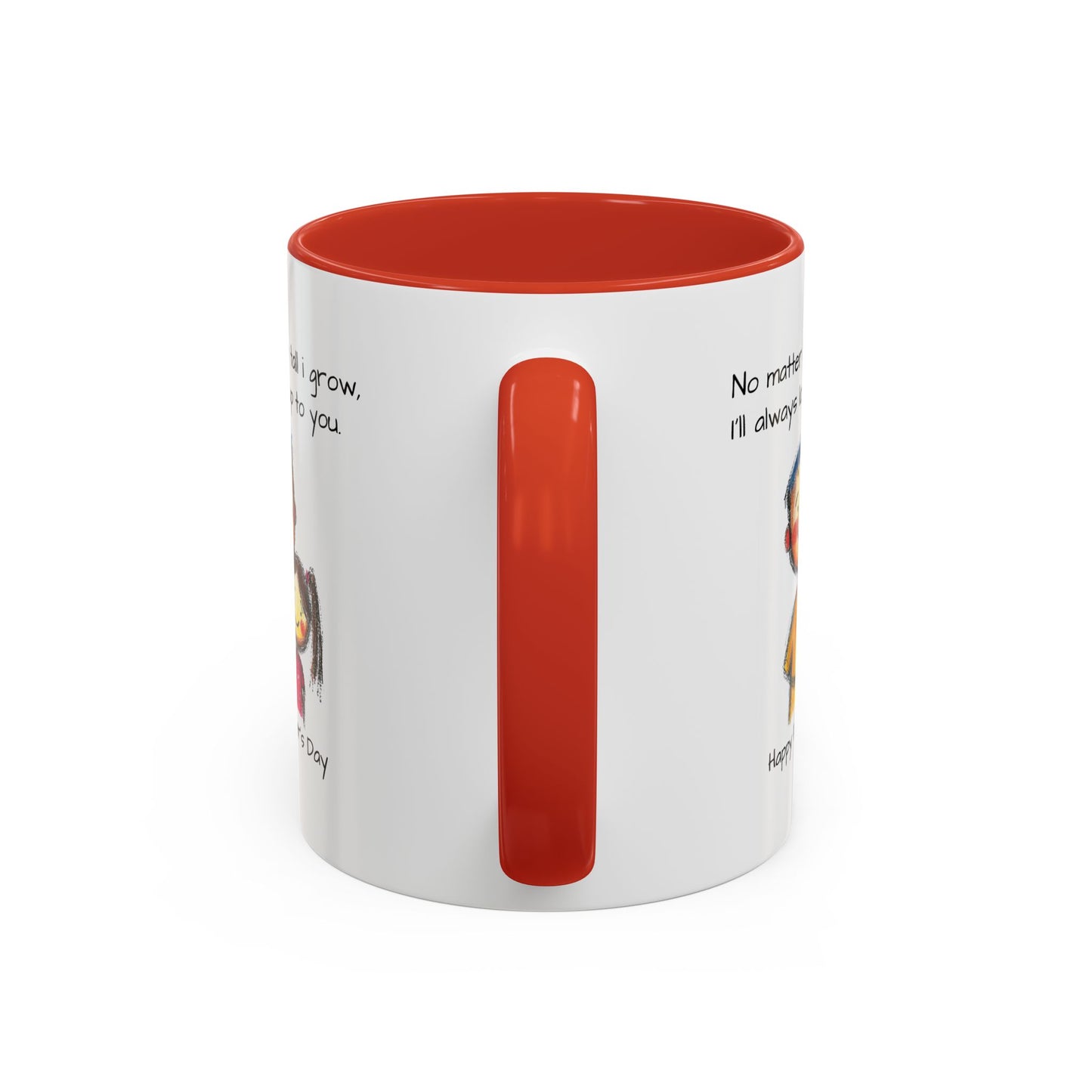 Inspirational Accent Coffee Mug - 11oz, Perfect Gift for Father's day