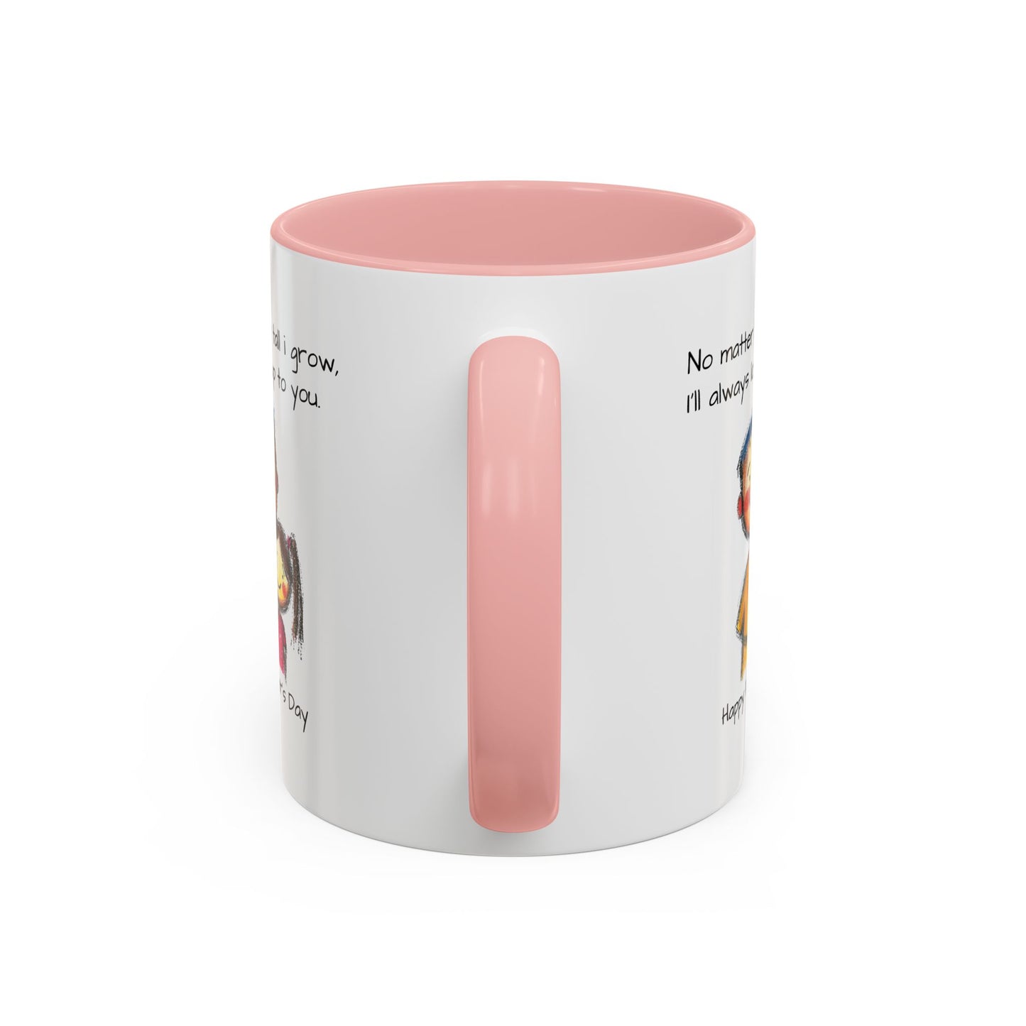 Inspirational Accent Coffee Mug - 11oz, Perfect Gift for Father's day
