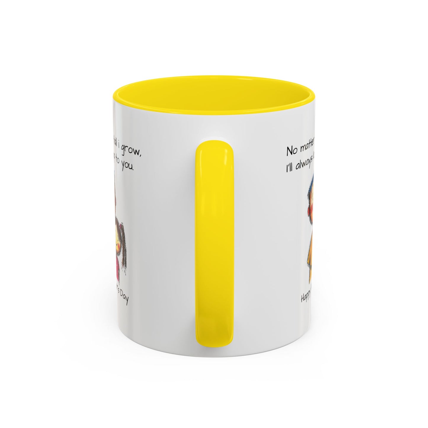 Inspirational Accent Coffee Mug - 11oz, Perfect Gift for Father's day
