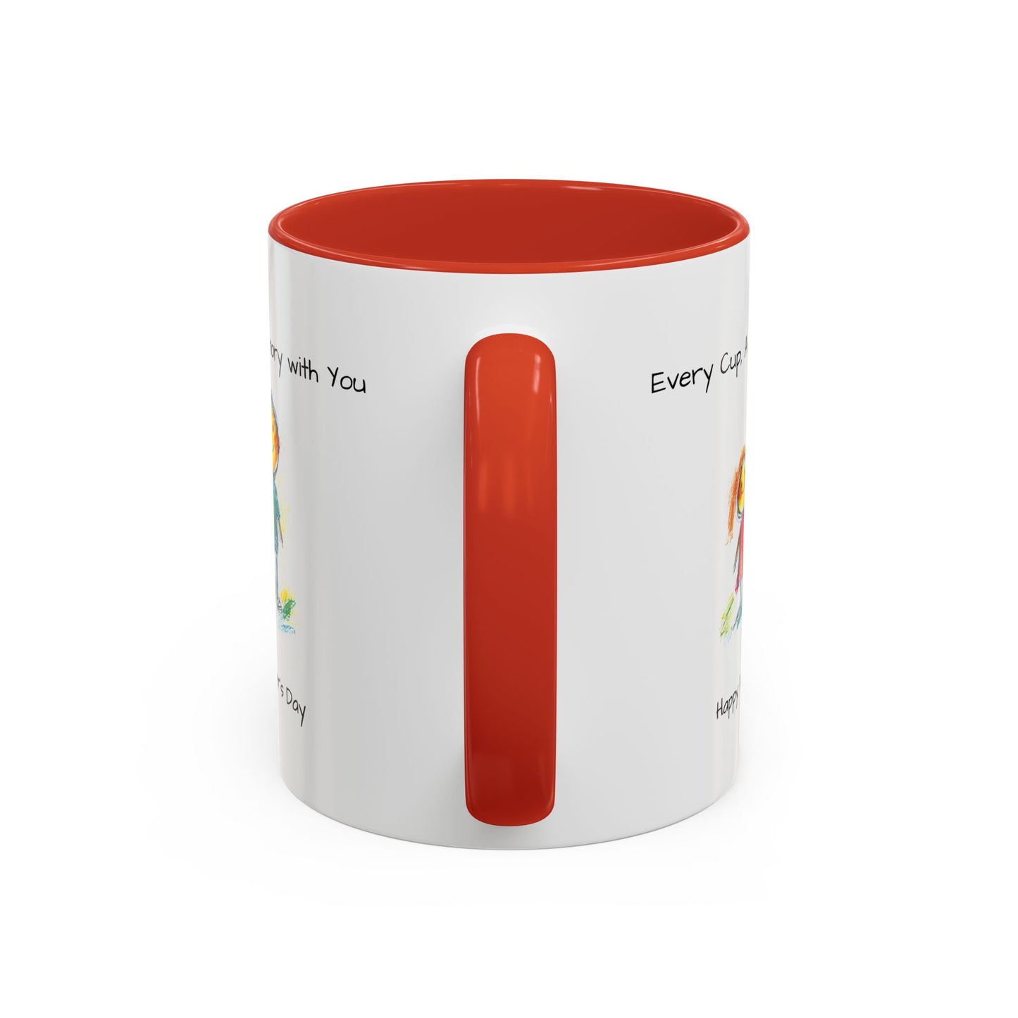 Inspirational Accent Coffee Mug - 11oz, Perfect Gift for Father's Day