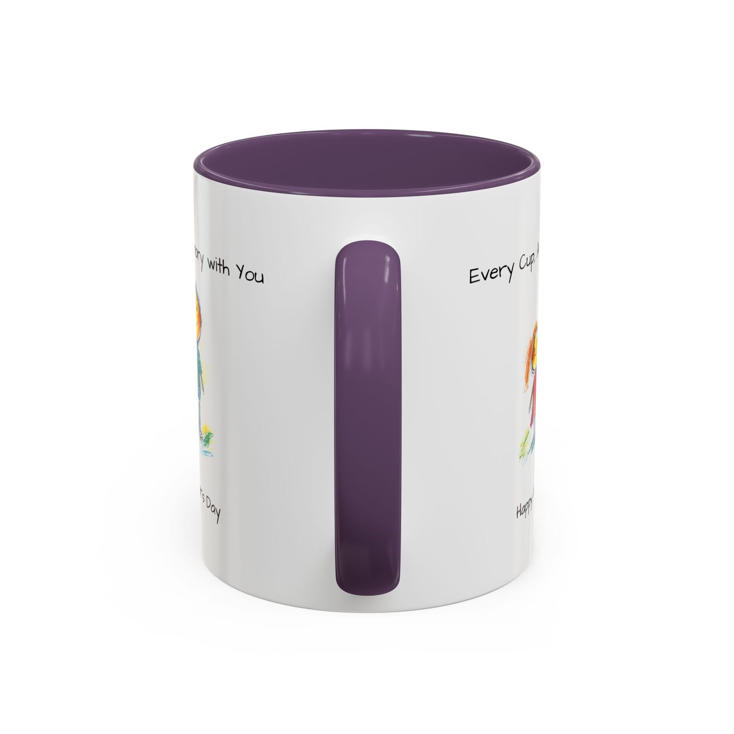 Inspirational Accent Coffee Mug - 11oz, Perfect Gift for Father's Day