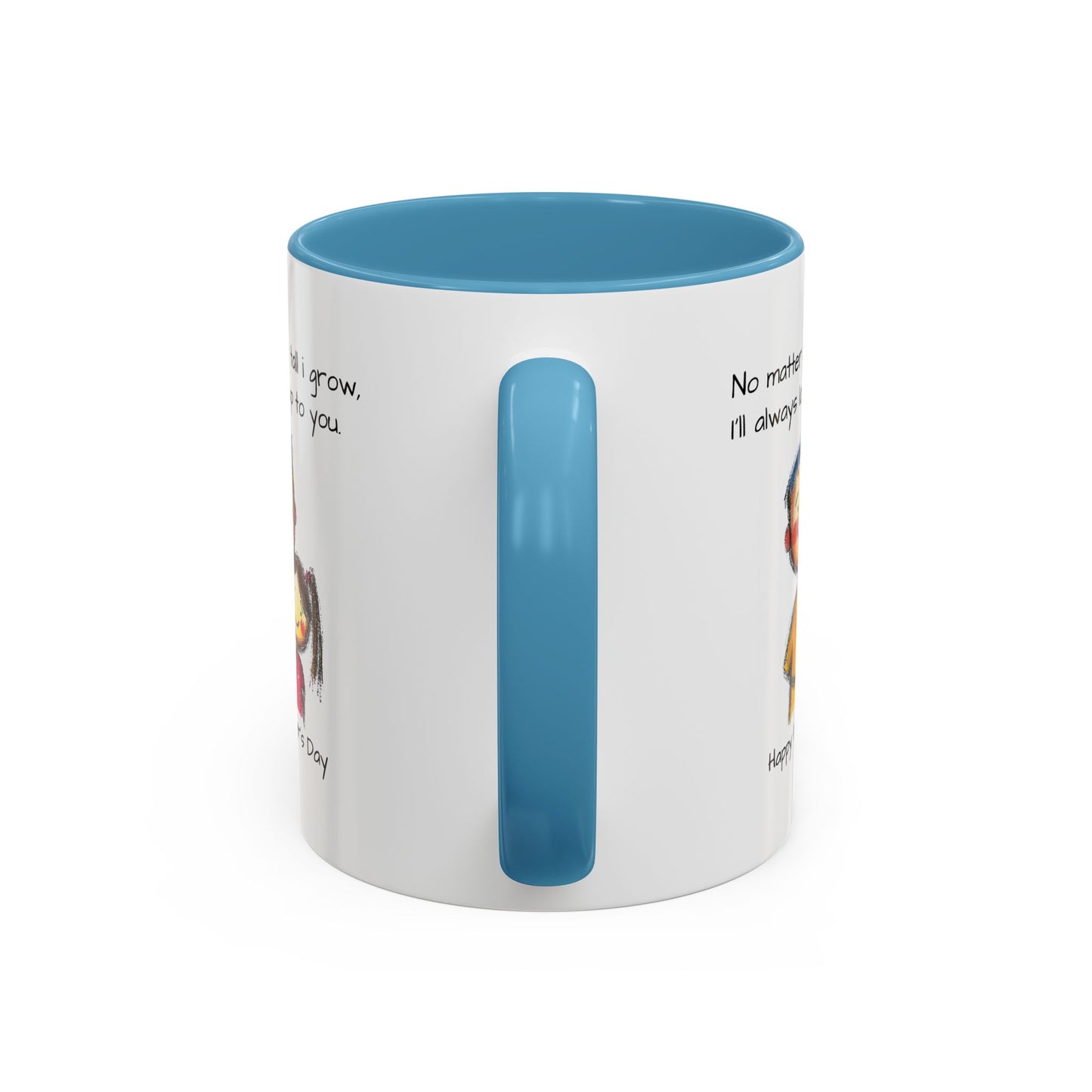 Inspirational Accent Coffee Mug - 11oz, Perfect Gift for Father's day